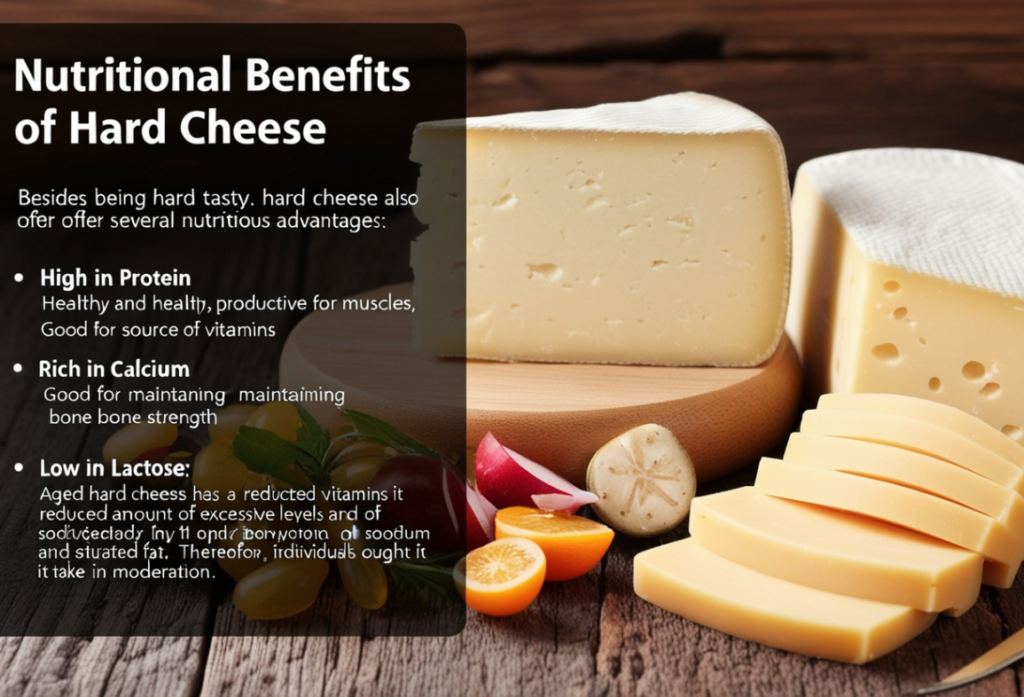 nutritional benefits of hard cheese