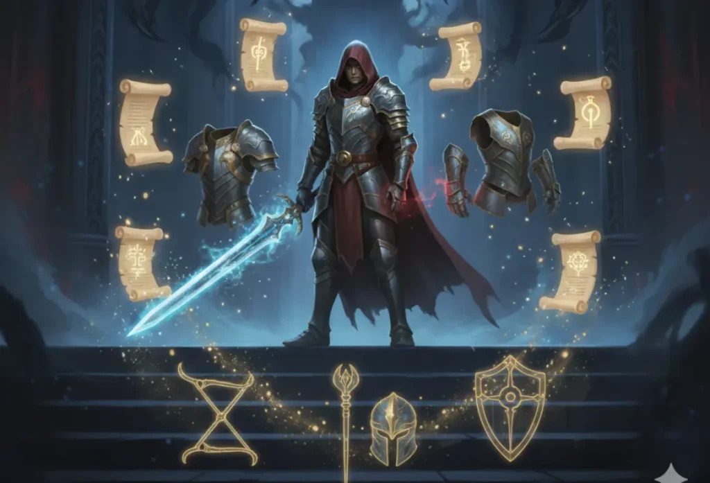 Blessed Upgrade Scroll in MU Online