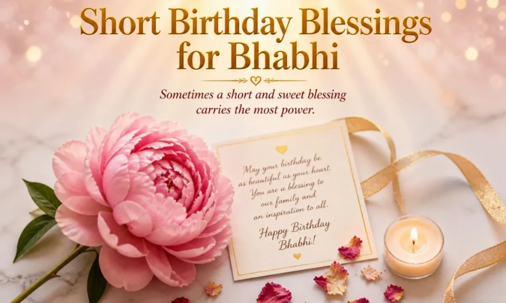 Short Birthday Blessings for Bhabhi